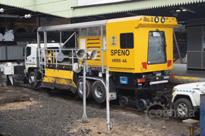 APT deliver training on Speno Rail Maintenance
